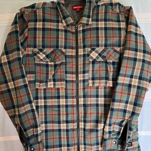 UNIONBAY Men's Plaid Jacket - Cream, Blue , Red